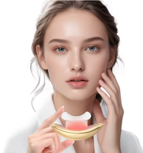 جهاز الجمال الثوري 2 في 1 - سر الابتسامة المشرقة والشفاه الوردية الجذابة بتقنية الضوء الأحمر والأزرق